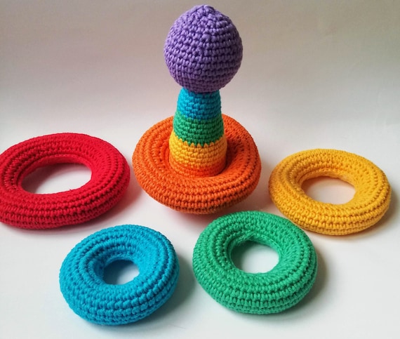 Baby rings crochet pattern sale