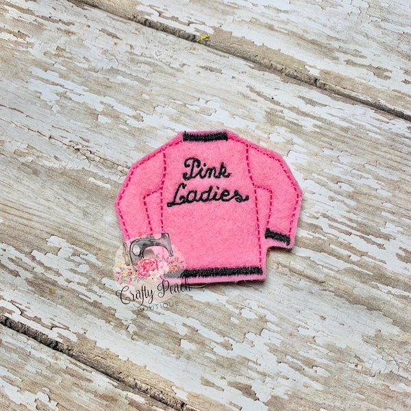 Pink Ladies Jacket Etsy