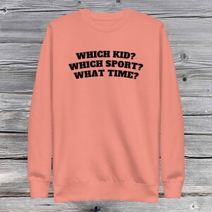 Sports Mom Sweatshirt, Football Mom Sweatshirt, Mom Gameday Sweater, Sarcastic Mom&#39;s Sports Sweatshirt, Sports Gift for Mom