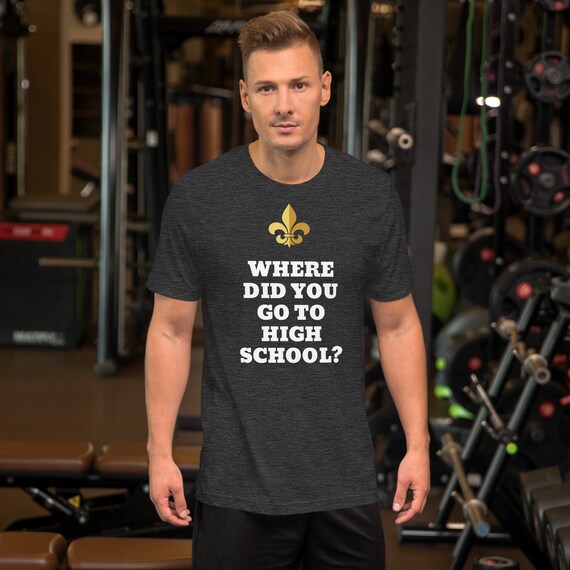 New Orleans Shirt, New Orleans High School Shirt, New Orleans Gift