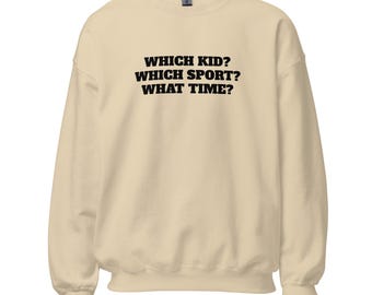 Funny Mom Sports Sweatshirt: Gameday Football Sweater