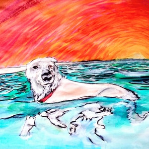 Landscape/Custom Pet Portrait w/ Landscape