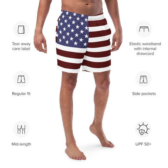 Fourth of july swim trunks hotsell