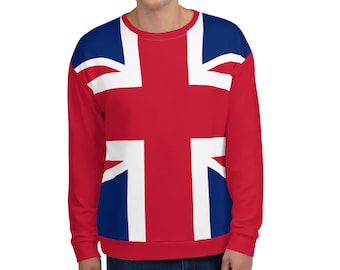 Union Jack Sweater Union Jack Clothing Union Jack Gift Union