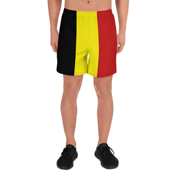 Sports Bra Belgium Colors / Belgium Flag Colors / Striped Sports