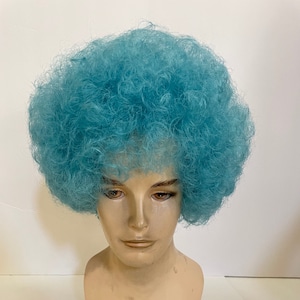 Colorful Short Afro Wigs