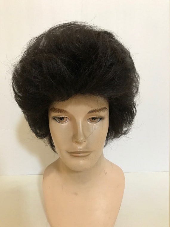 Human Hair James Brown Pompadour Wig Etsy