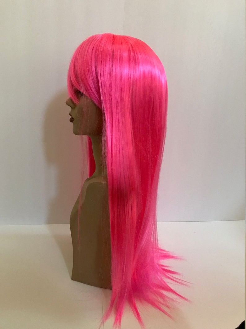 Extra Long Colorful Straight Cosplay Anime Wigs Etsy