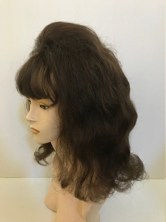 BLAKE WIG 50'S 60'S 70'S WOMAN LADY SHORT FLIP WIG W/ BANGS LAYERS BLONDE BROWN BLAKE WIG 50'S 60'S 70'S WOMAN LADY SHORT FLIP WIG W/ BANGS LAYERS BLONDE BROWN
