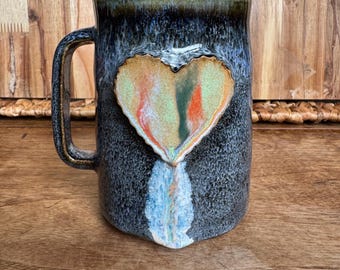 Dreamy Drippy Heart  Mug