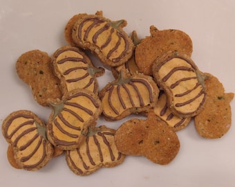 Halloween dog treats-All Natural-Made To Order-Ghost and Pumpkin