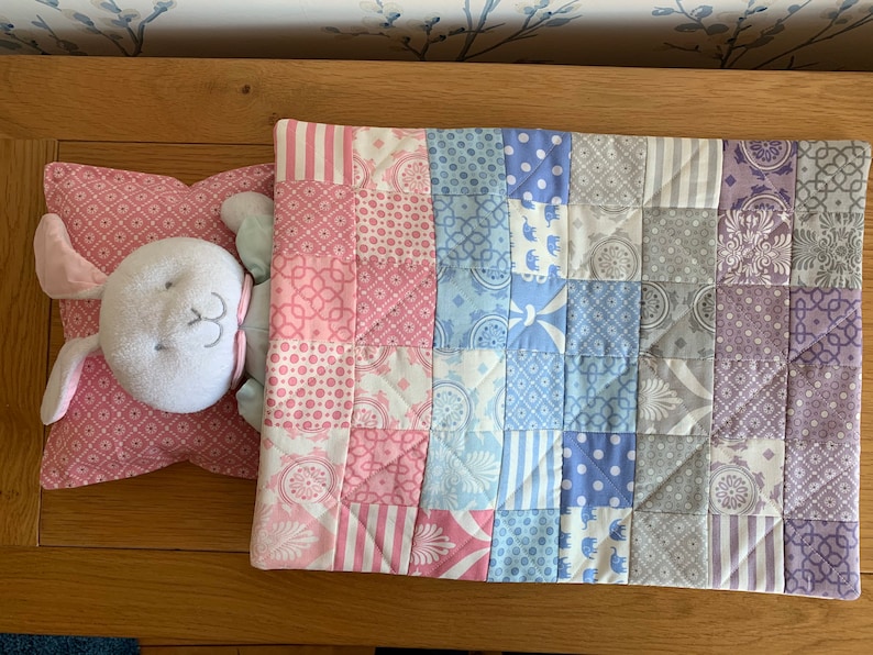 Dolls Crib Quilt dolls Bedding Dolls Pram Blanket Etsy