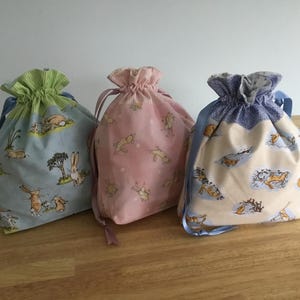 Errate, wie viel ich dich liebe Stofftasche, wiederverwendbare Geschenktasche, Kinder-Snack-Tasche, wiederverwendbare Geschenktasche. Baby Geschenk Tasche