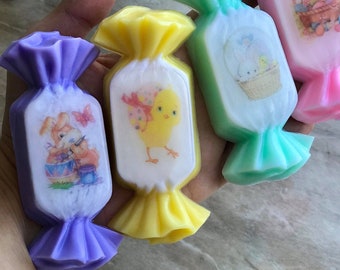 Easter big candy soap, kids party favors, sweets soap for kids, guest favors soap, Easter guest favor soap, Easter basket gift, baby shower