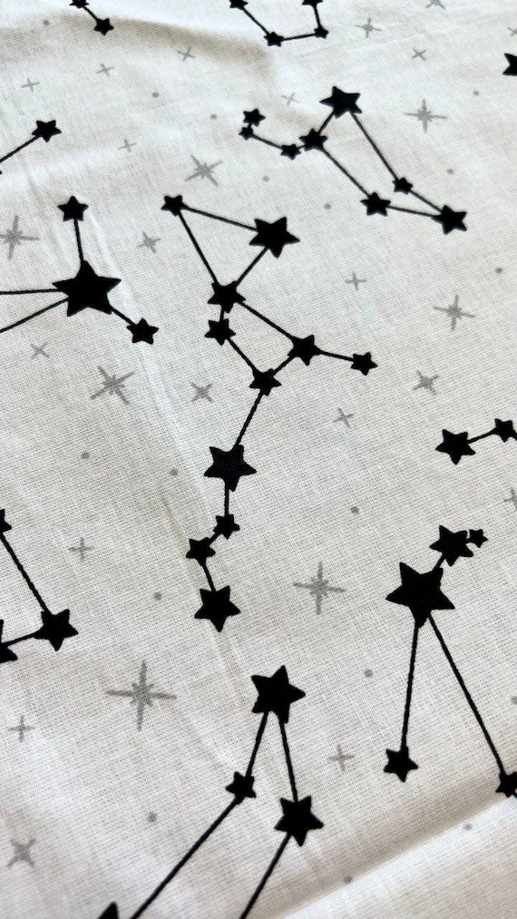 Sterne Stoff, Sternbild Fabt, Bett Stoff, Stoff für Mädchen - Main Image