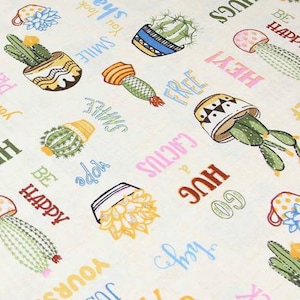 Cactustafelkleed, waterdicht tafelkleed, vuilafstotend tafelkleed, groen tafelkleed, tafelkleed voor thuis, kleurrijk tafelkleed