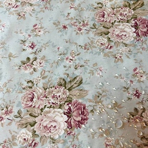 Mantel rosas rosas, Mantel impermeable turquesa, Mantel ramitas rosa, Mantel en la cocina, Mantel rosa