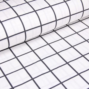 Plaid fabric, white fabric, fabric for home, bedding fabric, fabric for women, fabric for adults