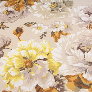 Yellow peonies bag, waterproof flowers tablecloth, yellow flowers napkins,tablecloth with peonies, orange tablecloth, brown tableclo