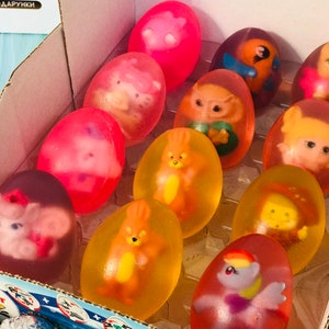 Sorpresa di sapone per bambini, giocattoli di sapone regalo per ragazzi e ragazze, esclusivo giocattolo a sorpresa favorisce saponi, sapone giocattolo per bomboniere, sapone regalo per baby shower