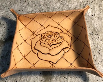 natural/ antique leather Catch-All