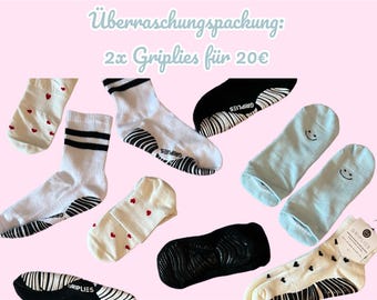 2-Paar Anti-Rutsch-Socken-Socken-Griffsocken