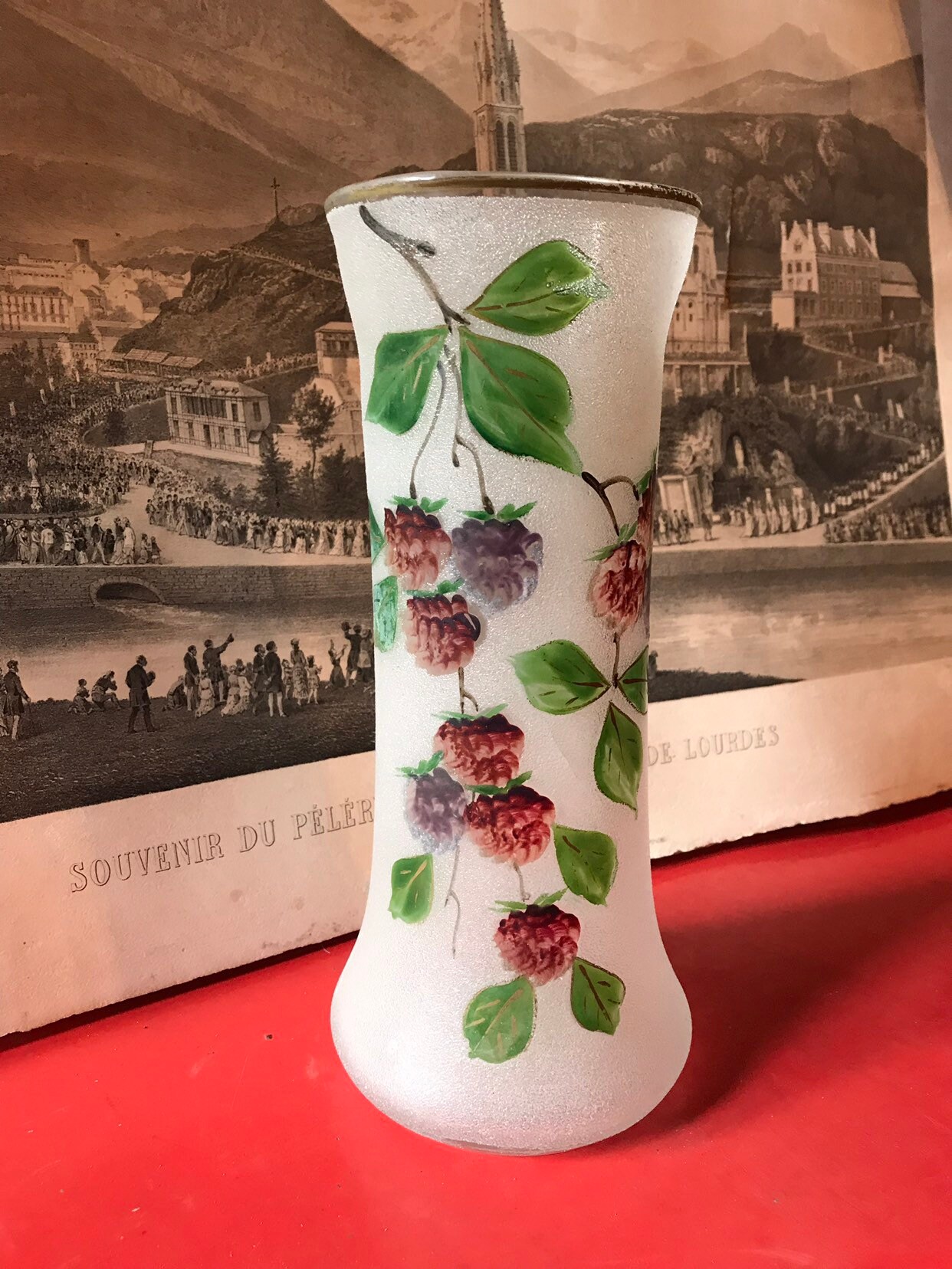 Vase Givré Granité