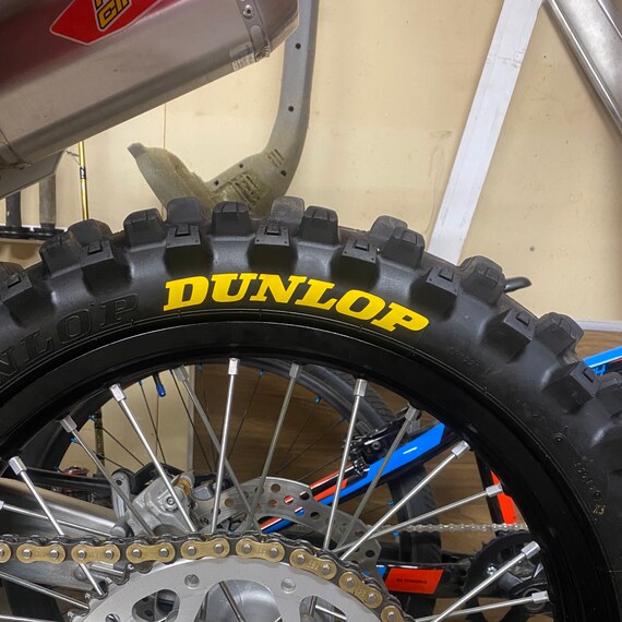 Custom Tire Stickers Dirt Bike Decals 2 Included Etsy
