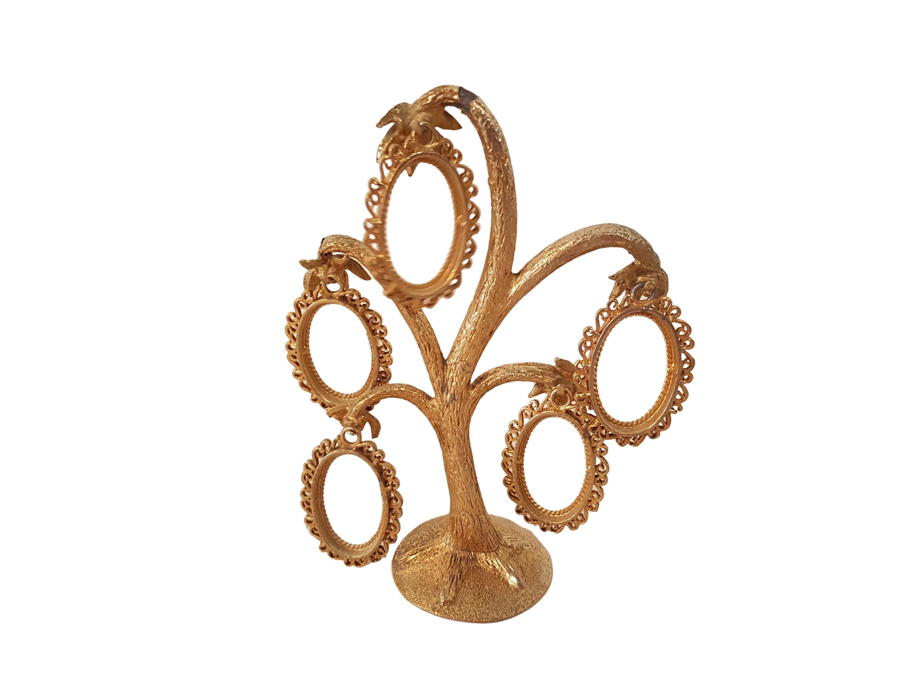 Family Tree Brass Photo Frame - Etsy