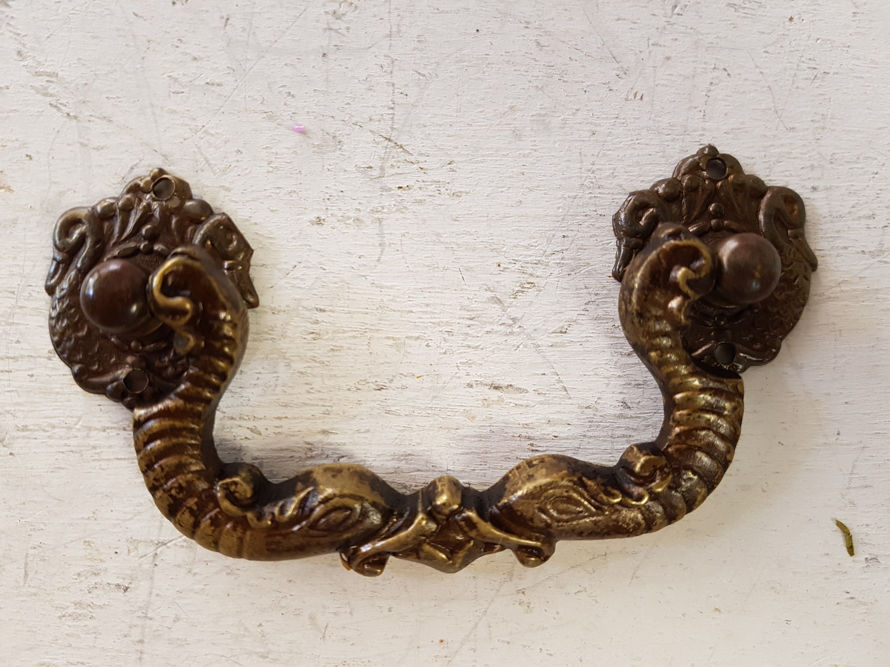 4 Vintage Swing Handles for Furniture Drawers Dressers Old Etsy UK