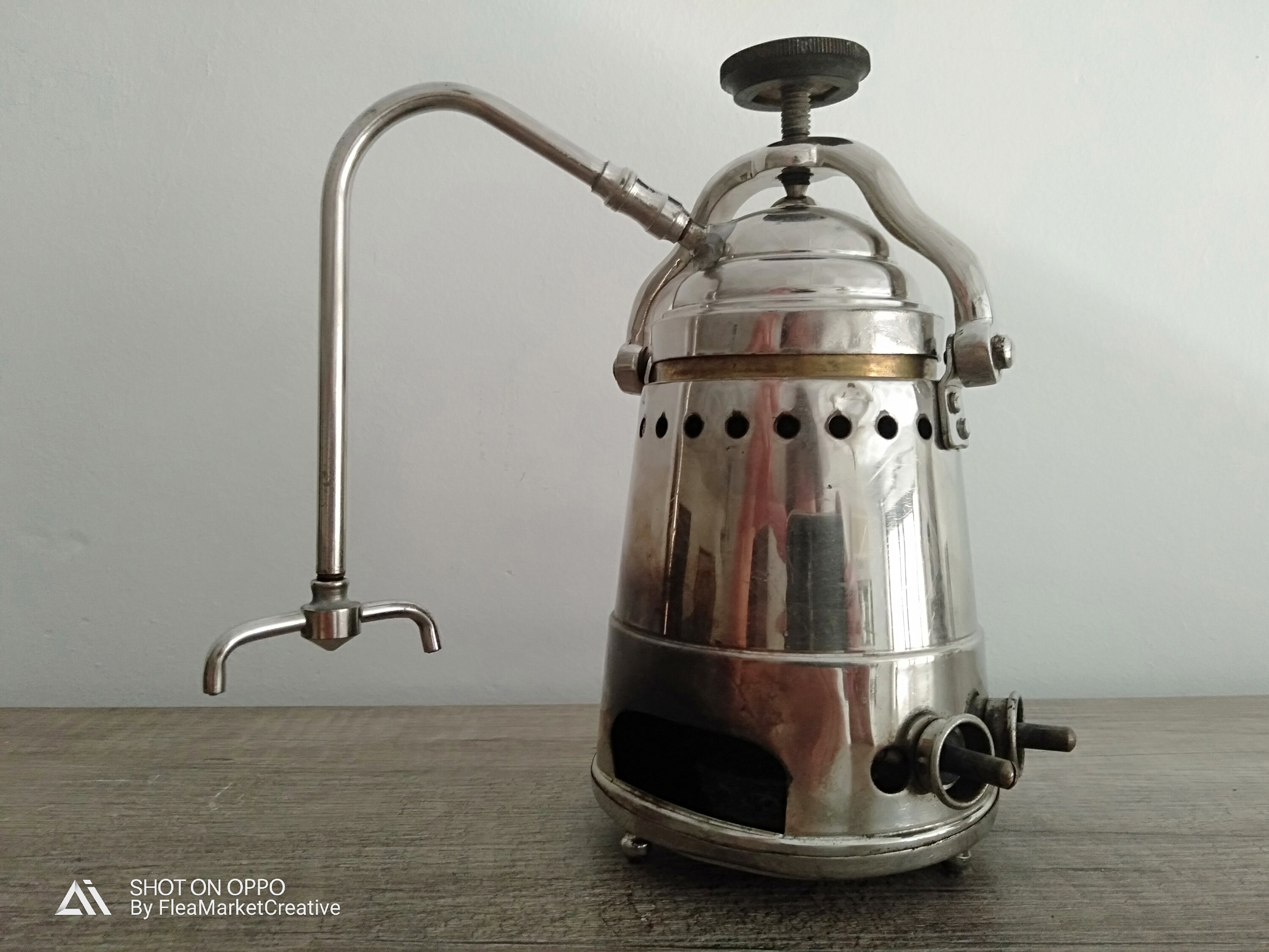 Vintage electric coffee maker for 2 cups of espresso at the Etsy