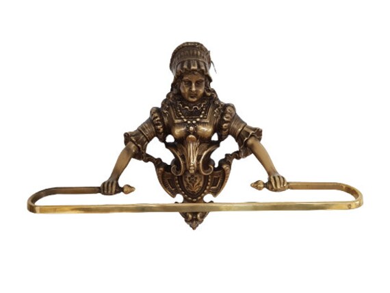 Open Towel Ring Bar Antique Brass Hanger Holder Wall Mounted 29 Cm 11 4 Inches Brushed Bronze