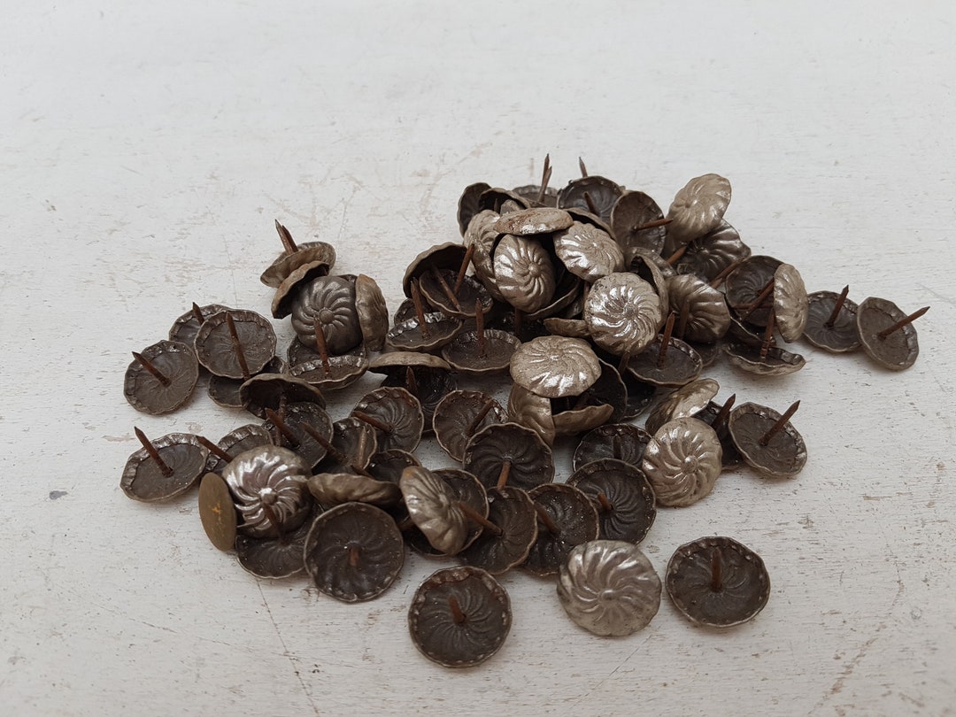 Vintage Furniture Nails. Old Hooks for Upholstery. Metal Etsy