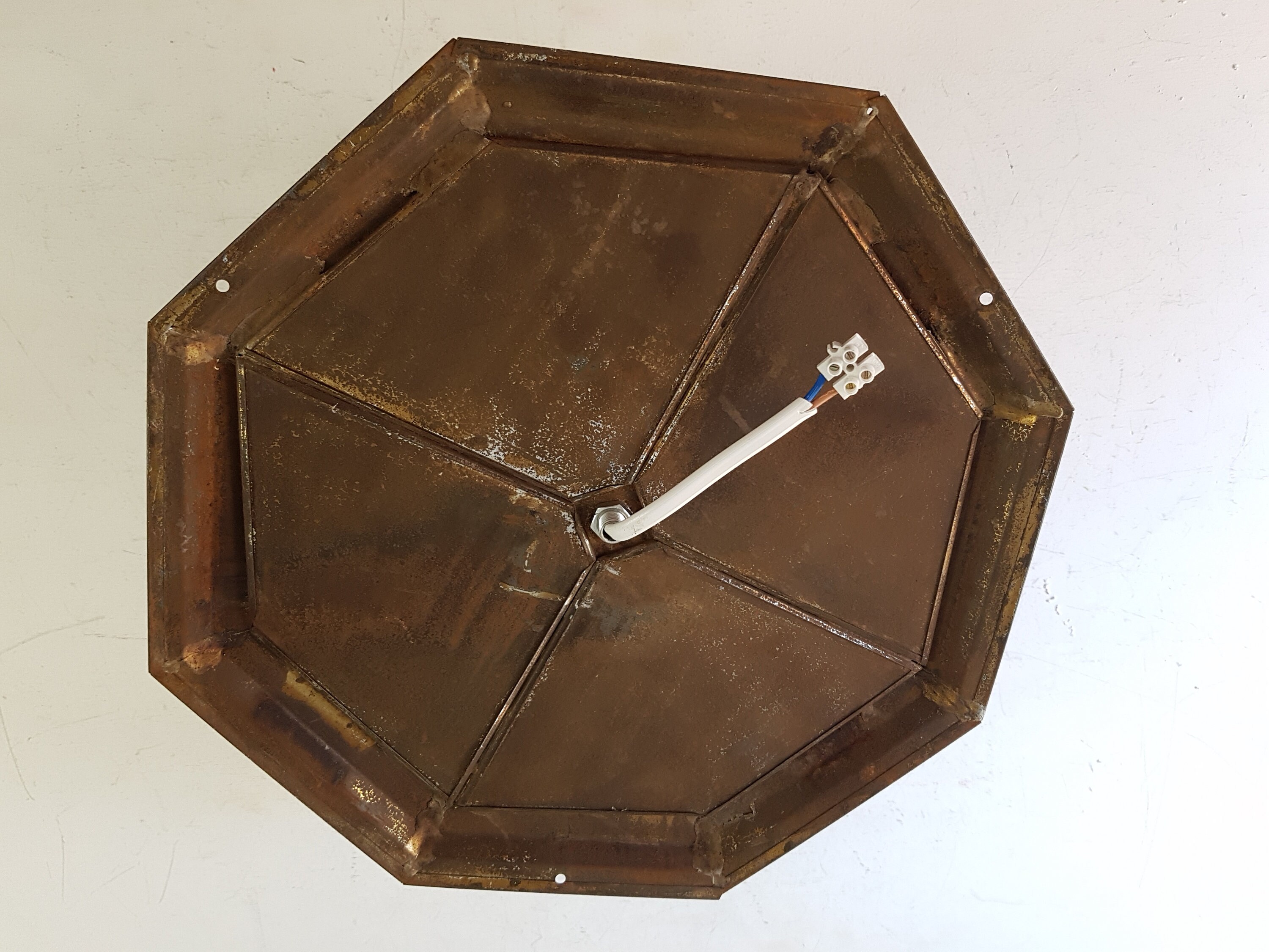 Antike Deckenlampe deckenlampe bündig auf Rahmen mit | Etsy