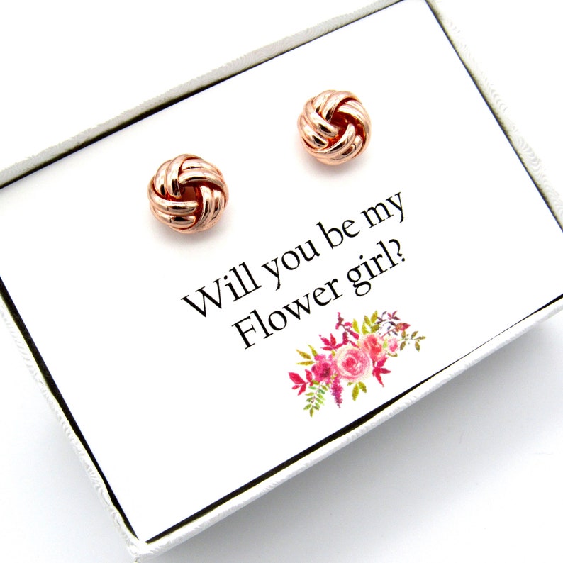 Flower Girl Proposal Gift Flower Girl Jewelry Flower Girl Etsy