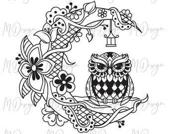 Free Free 170 3D Owl Mandala Svg Free SVG PNG EPS DXF File