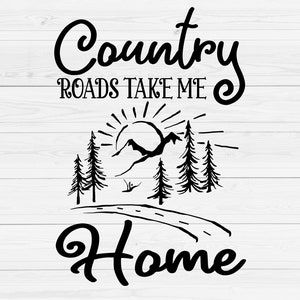 Country road lyrics