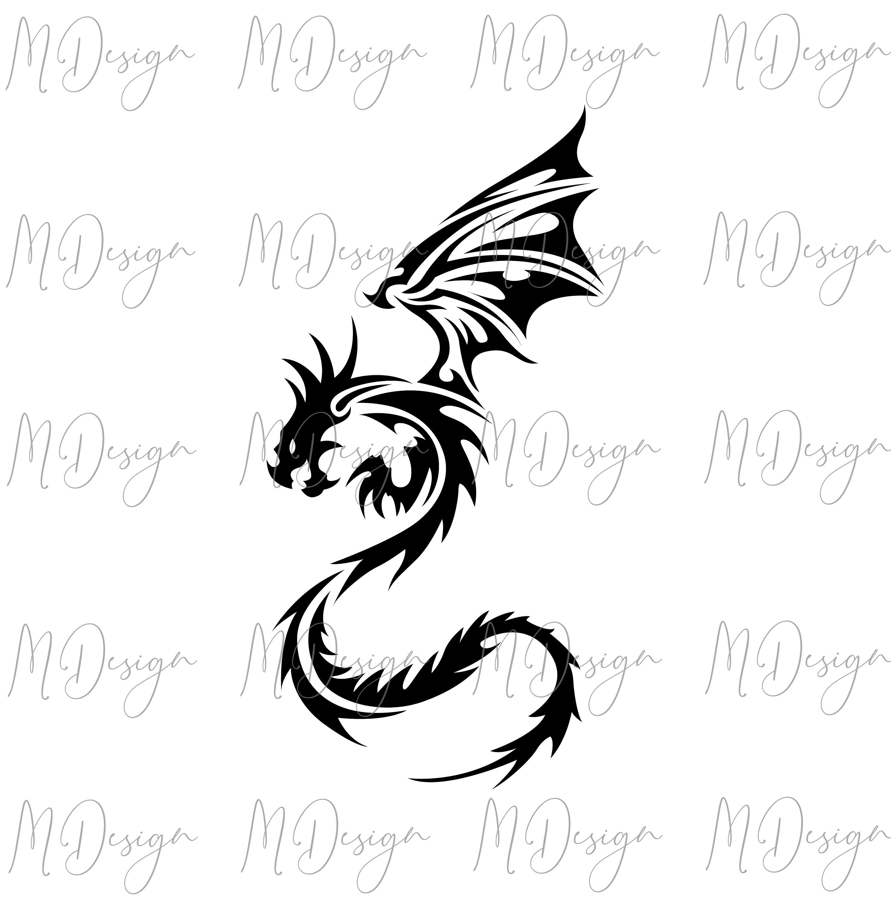 Dragon Print Svg Cricut