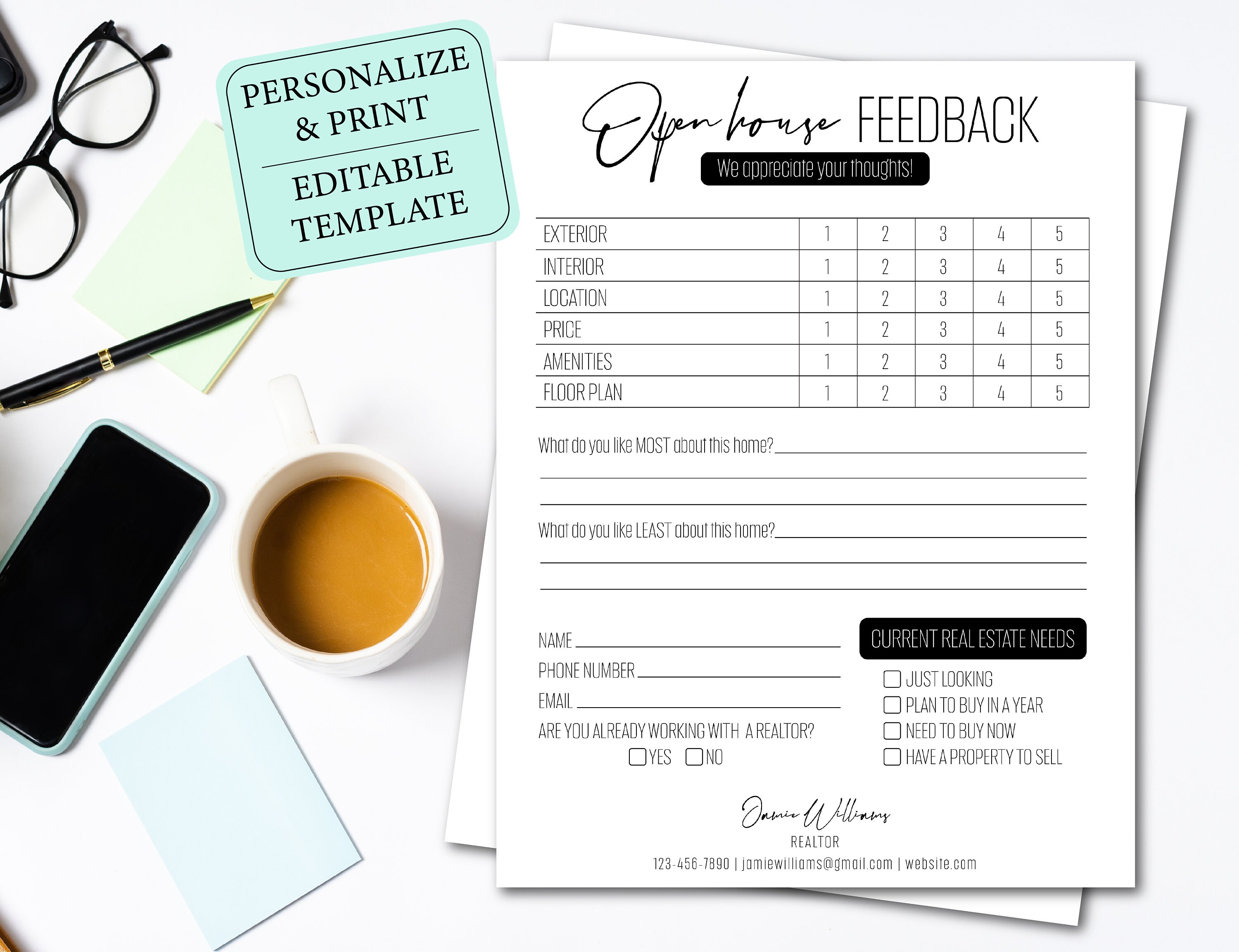 Feedback Card - Etsy