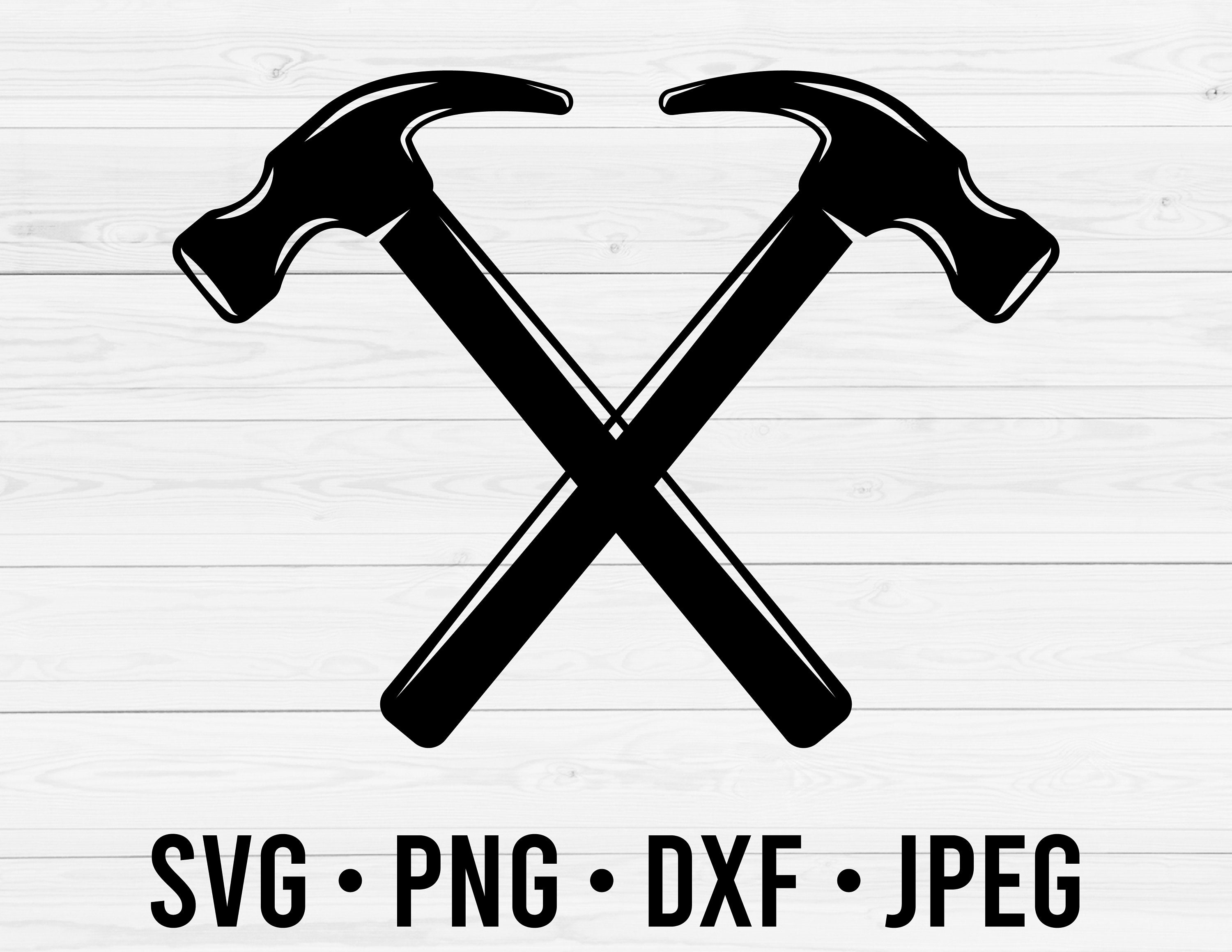 Hammer SVG Carpenter SVG Construction Tools Clipart SVG Etsy Denmark