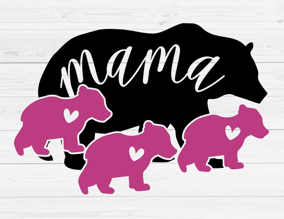  Womens Mama Bear I've Got Cubs Try It! Womens Mama