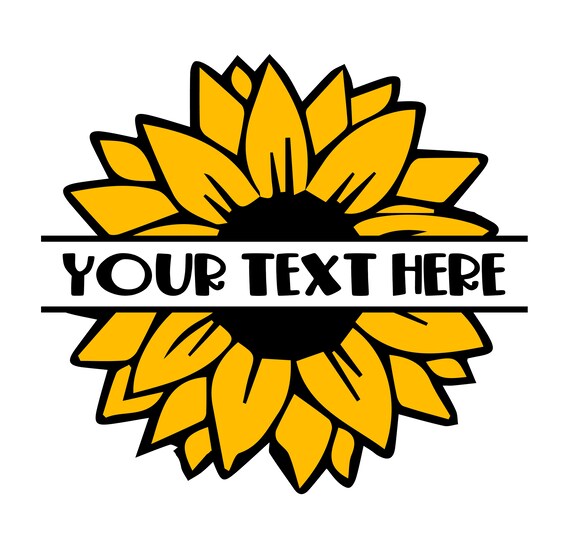 Free Free 222 Silhouette Half Sunflower Svg SVG PNG EPS DXF File
