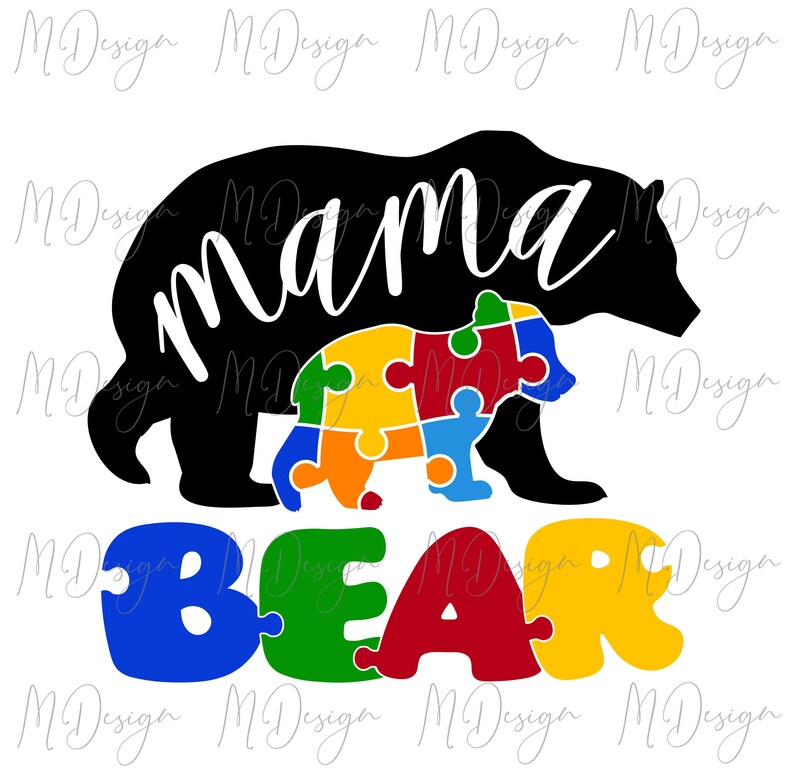 Free Free Mama Bear Autism Svg Free 775 SVG PNG EPS DXF File