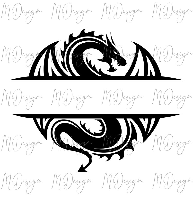 Download Dragon SVG Cut File for Cricut Silhouette Great for | Etsy