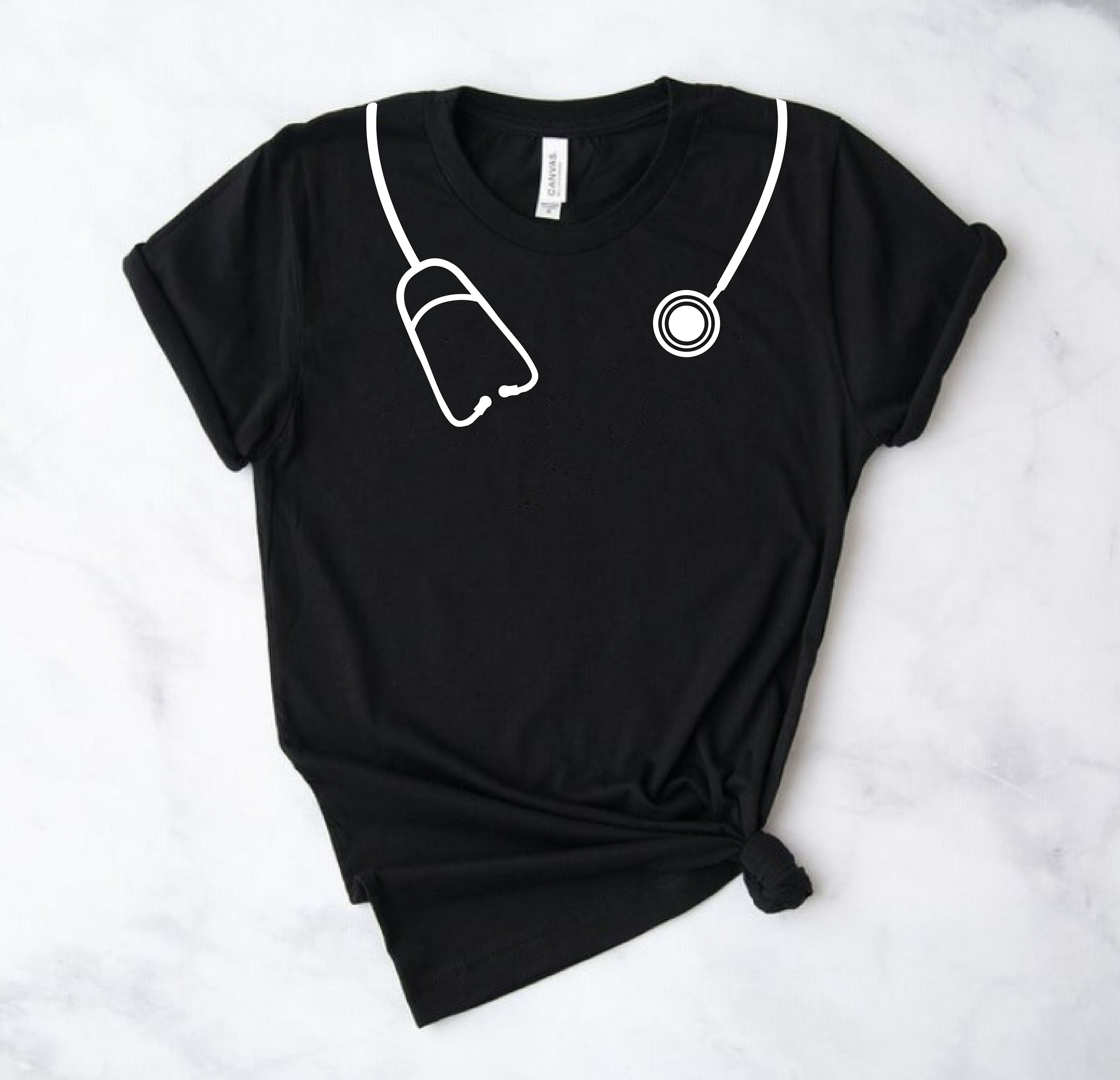 Stethoscope Around The Neck Svg 