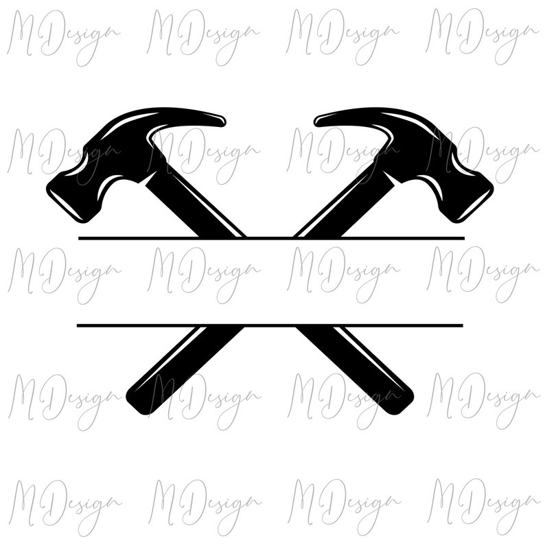 Download Split Hammer SVG Design for Fathers's Day T Shirt | Etsy