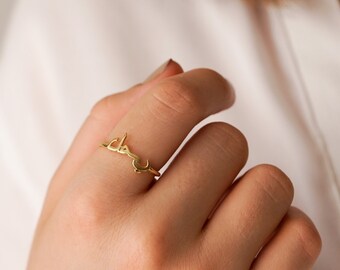 Arabic Name Ring - Etsy