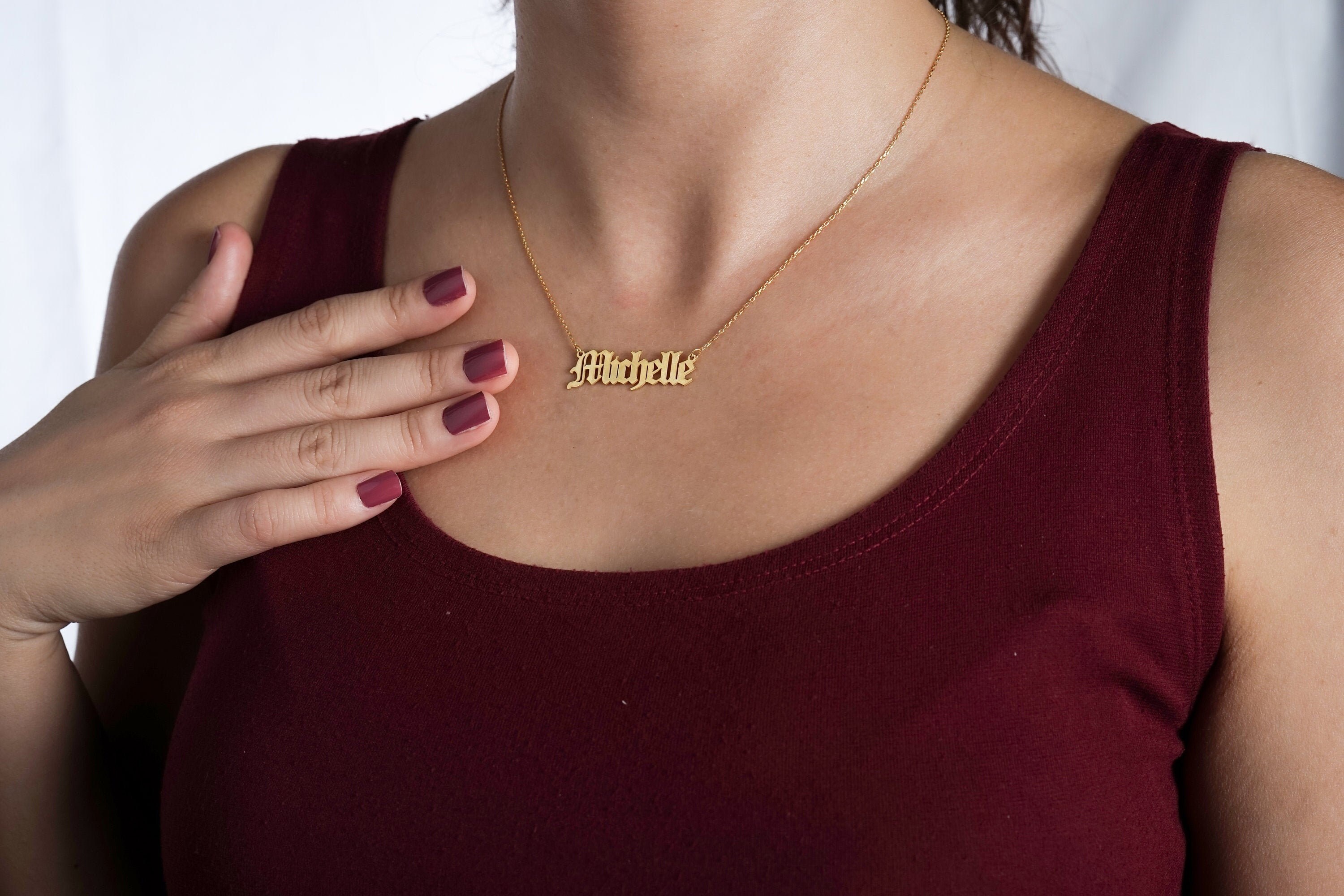 Custom Letter Collar Custom Name Collar Inicial Collar | Etsy