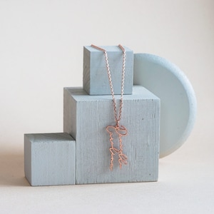 Dainty 14K Gold Triple Name Necklace: Personalized Mother's Gift