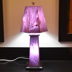 Tourmaline crystal lamp outlet
